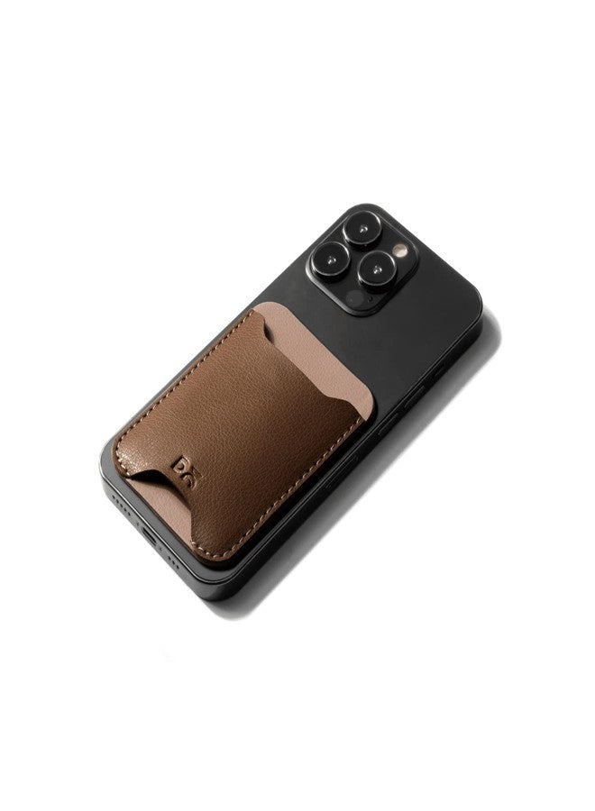 DailyObjects Walnut Brown CardSafe Phone Wallet - Image 4